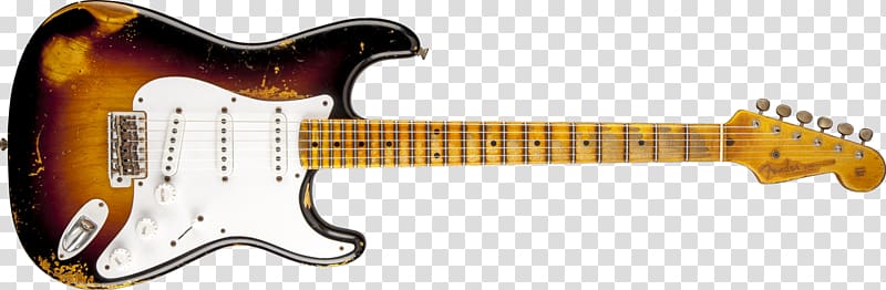 Fender Stratocaster Eric Clapton Stratocaster Fender Telecaster The STRAT Fender Custom Shop, guitar transparent background PNG clipart