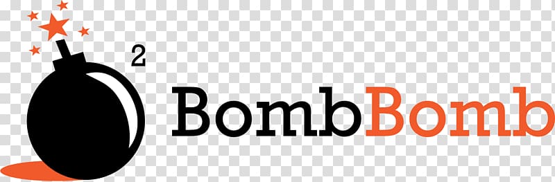 Logo BombBomb LLC Video email Brand, adwords logo transparent background PNG clipart