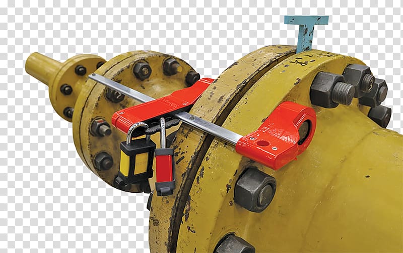 Flange Lockout-tagout Valve Pipe Master Lock, maintenance workers transparent background PNG clipart
