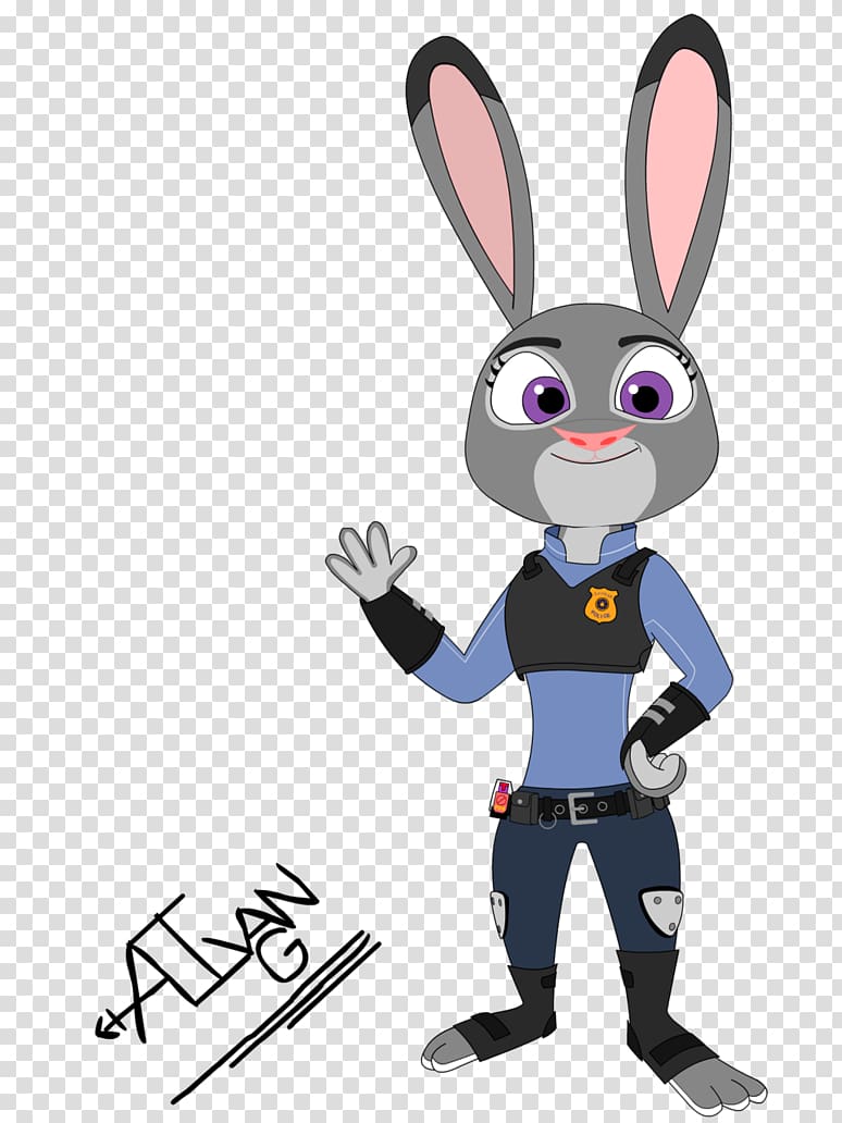 Rabbit Quicksilver Call of Duty: Black Ops III Art Lt. Judy Hopps ...