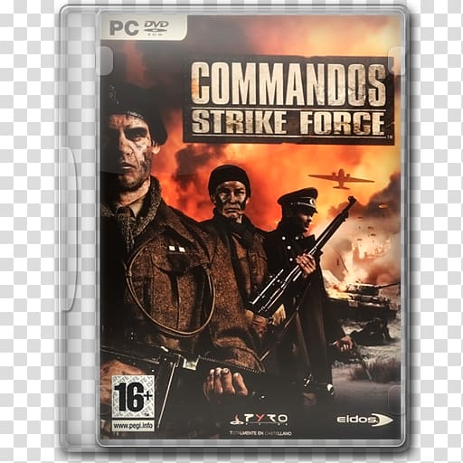 Commandos: Strike Force Commandos: Beyond the Call of Duty Commandos 3: Destination Berlin PlayStation 2 I.G.I.-2: Covert Strike, Synergy Strike Force transparent background PNG clipart