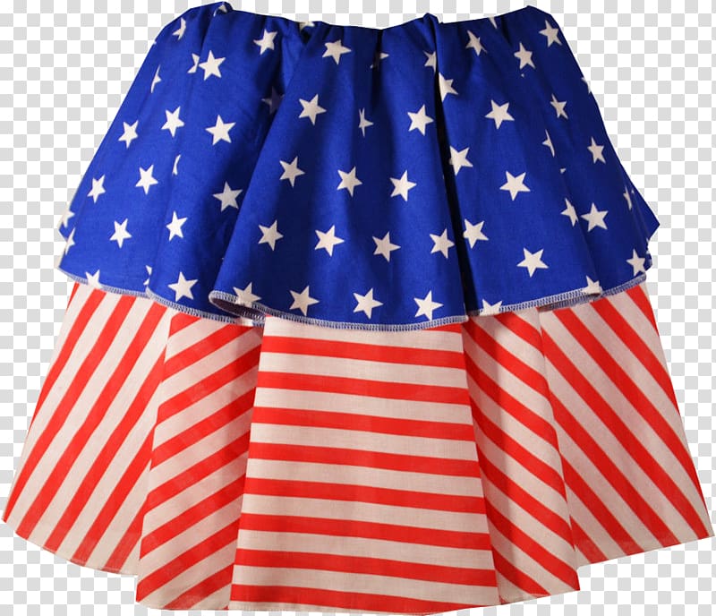 Skirt Vintage clothing Dress See-through clothing, american flag transparent background PNG clipart