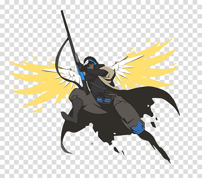Overwatch Mercy Aerosol spray Hanzo Winston, others transparent background PNG clipart