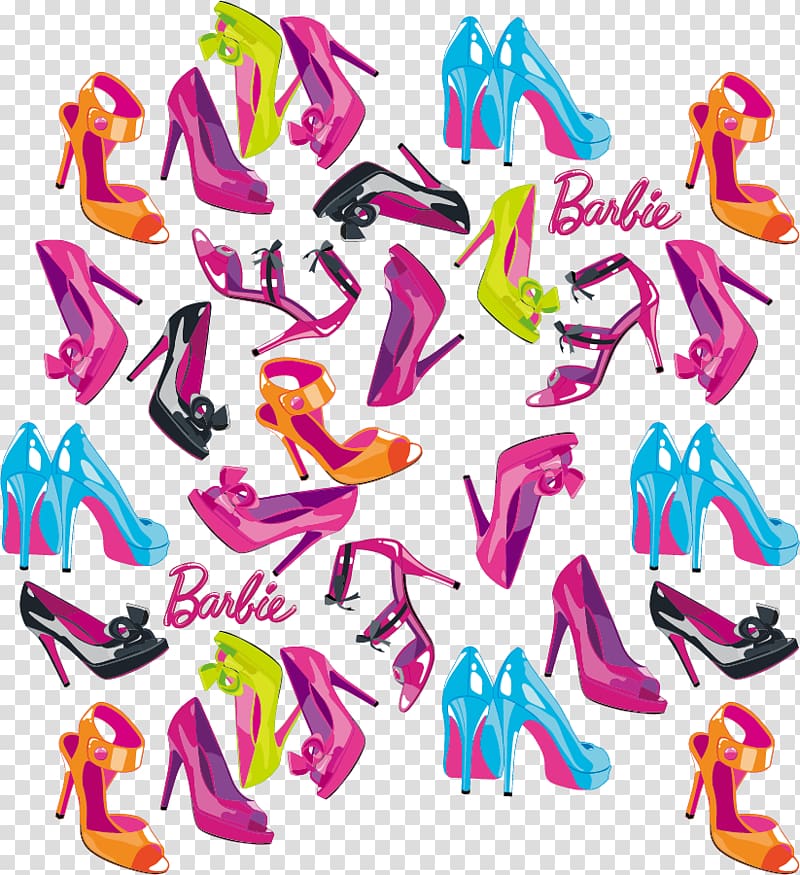 High-heeled footwear Watercolor painting, Heels shading background transparent background PNG clipart
