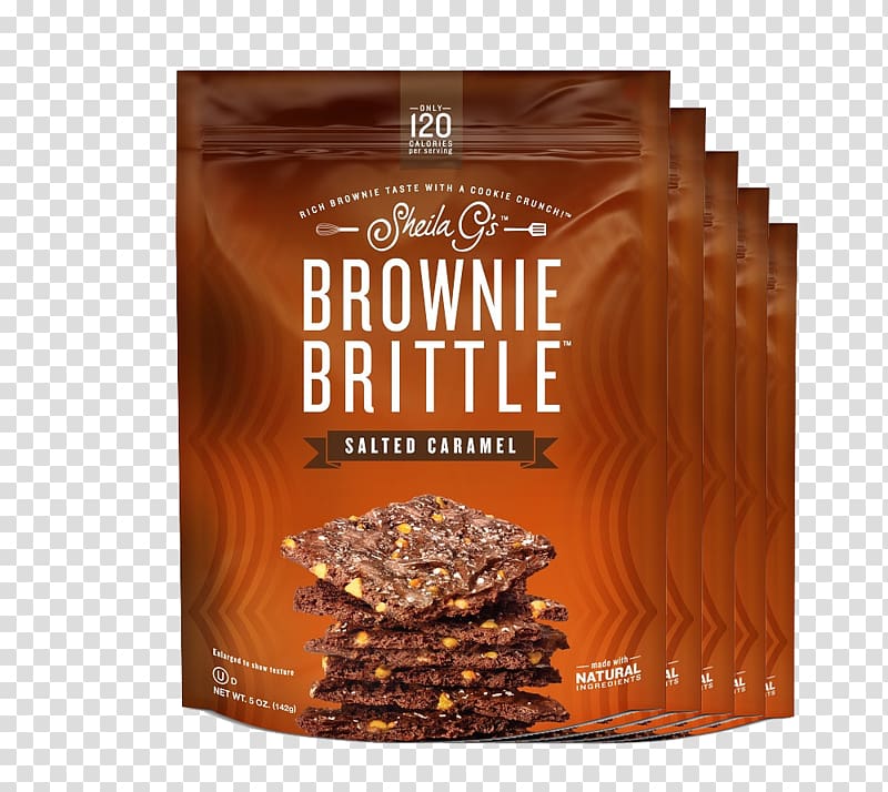 Chocolate brownie Brittle Crisp Frosting & Icing Caramel, salt transparent background PNG clipart