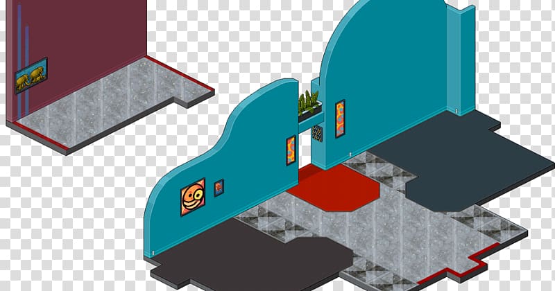 Habbo Sulake Online chat Social networking service Room, habbo house transparent background PNG clipart