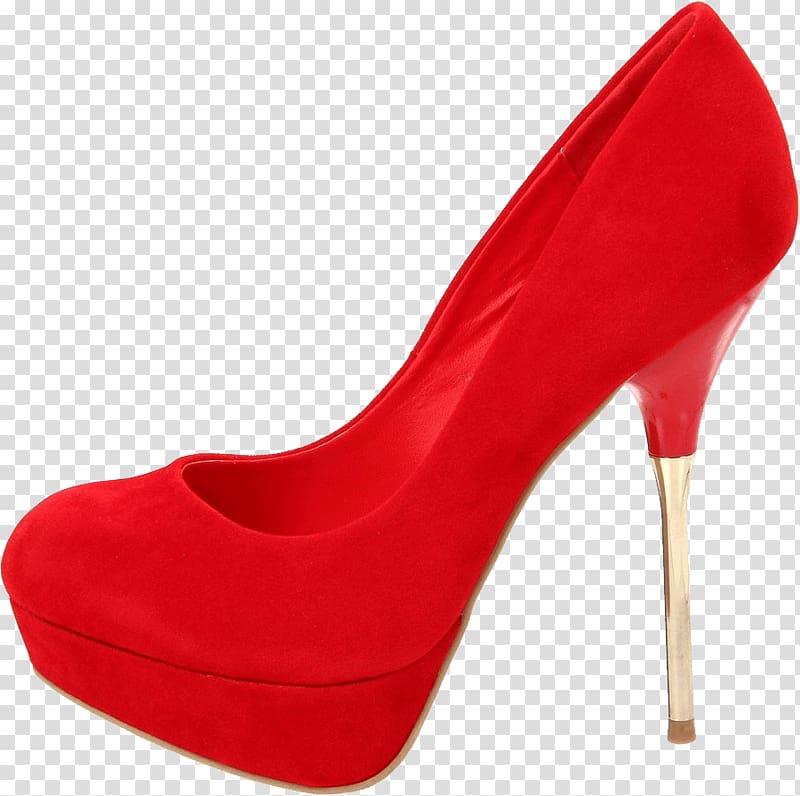 Dress shoe High-heeled footwear Adidas Originals, Red Women Shoe transparent background PNG clipart
