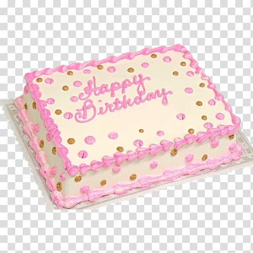 Sheet cake Birthday cake Rosette Wedding cake Cake decorating, First birthday transparent background PNG clipart