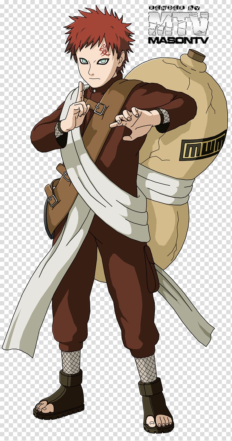 Gaara Kankuro Neji Hyuga Rock Lee Sasuke Uchiha, naruto transparent background PNG clipart