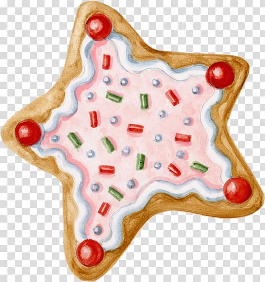 Lebkuchen Christmas decoration Christmas ornament, christmas cookies transparent background PNG clipart