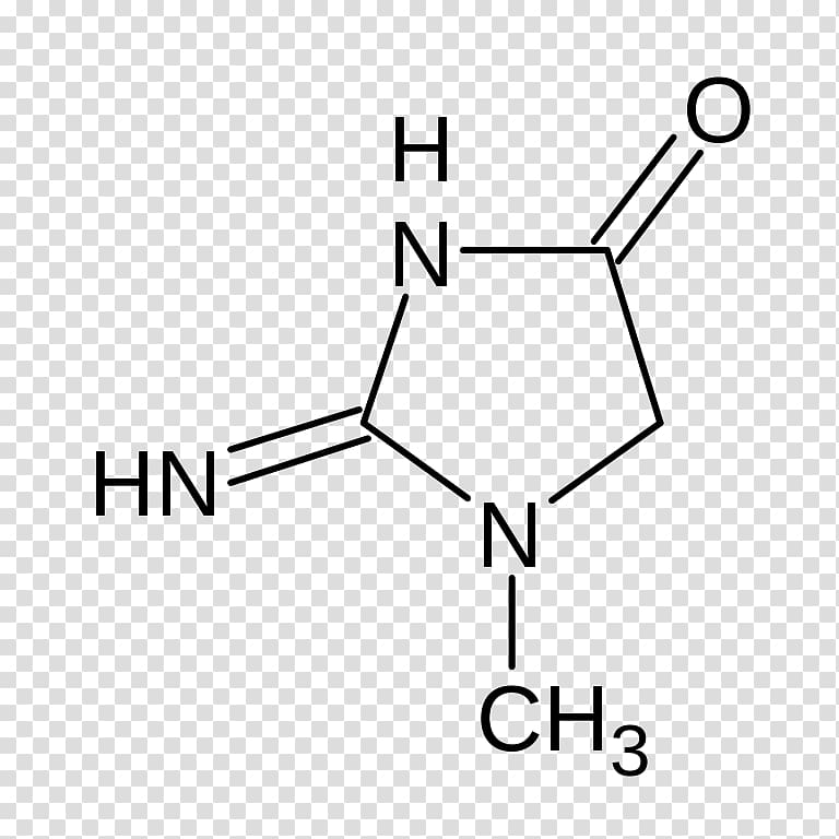 Creatinine Phosphocreatine Molecule Organic compound, good thumbs transparent background PNG clipart