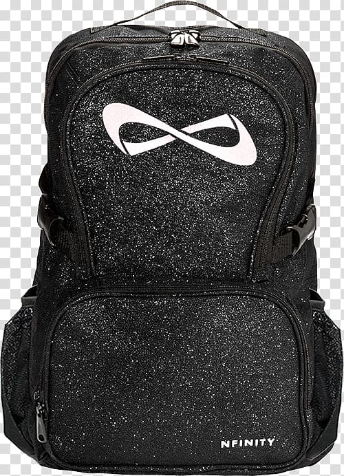 Nfinity Sparkle Backpack Nfinity Athletic Corporation Cheerleading Bag, silver sparkle transparent background PNG clipart