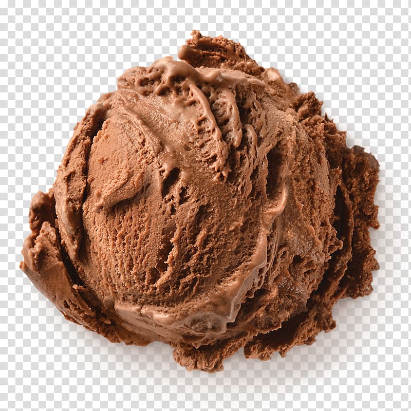 Chocolate ice cream Frozen yogurt Crumble, ice cream transparent background PNG clipart