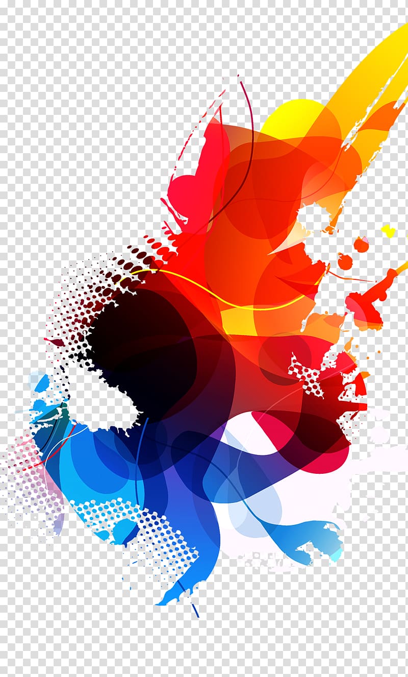 Graphic design illustration Illustration, Paint splash transparent background PNG clipart