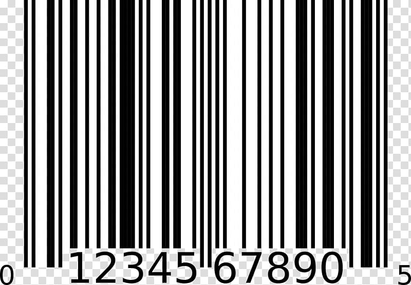 Barcode Scanners Universal Product Code Barcode printer Label, code transparent background PNG clipart