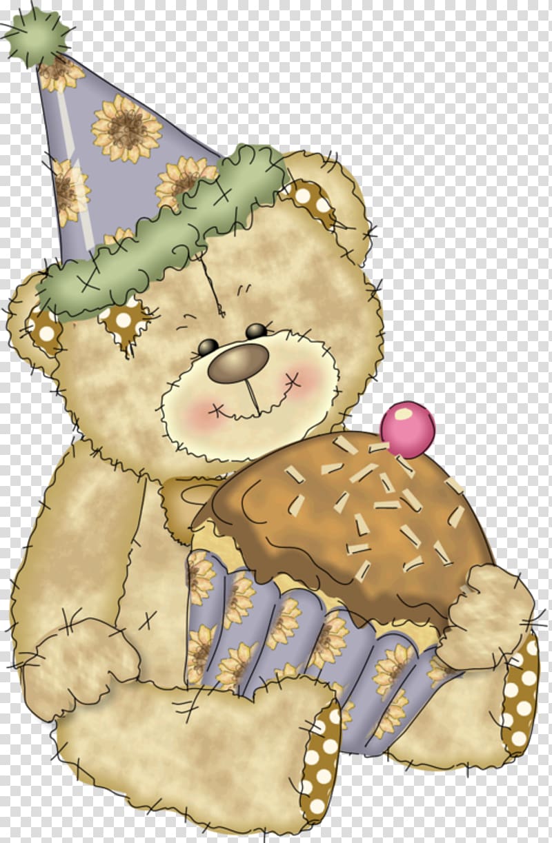 Birthday Wish , Teddy Bear birthday transparent background PNG clipart