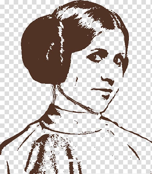 Leia Organa Han Solo T-shirt Star Wars Resistance, Leia organa transparent background PNG clipart