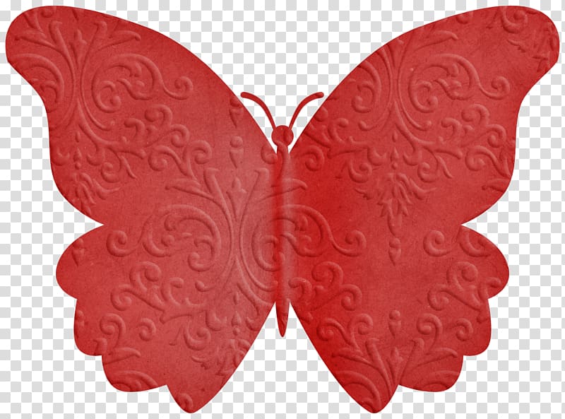 Butterfly Red, Red butterfly pattern Hand transparent background PNG clipart