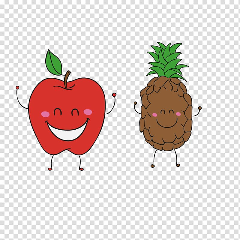 Apple Adobe Illustrator, Apple pineapple ppap transparent background PNG clipart
