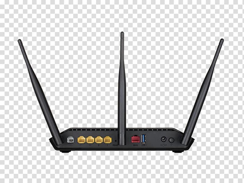 Wireless router D-Link DIR-859 DSL modem, others transparent background PNG clipart