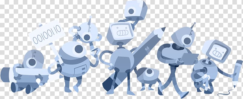 Robot Technology Chatbot Artificial intelligence Internet bot, robot transparent background PNG clipart