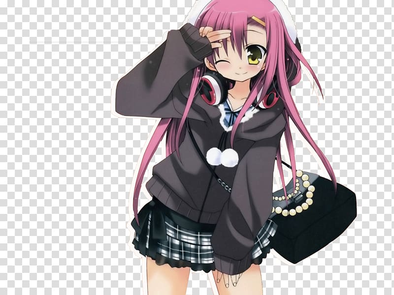 Anime Drawing Music Female, anime girl transparent background PNG clipart