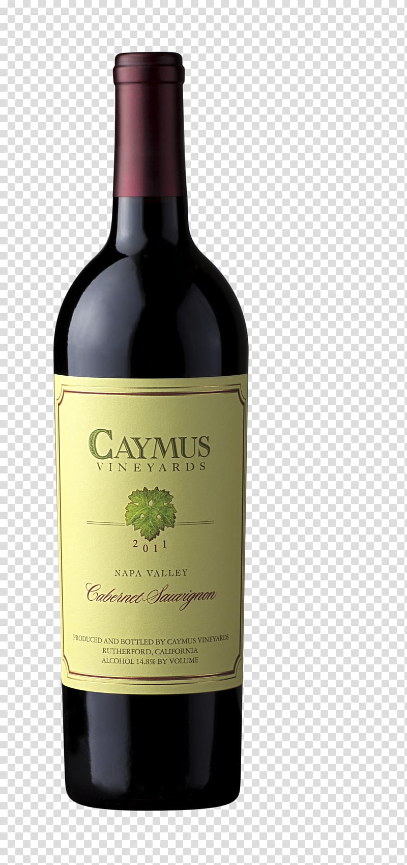 Caymus Vineyards Dessert wine Cabernet Sauvignon Pinot noir, wine transparent background PNG clipart