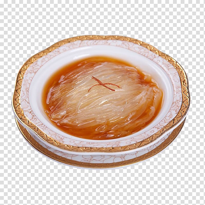 Shark fin soup Edible birds nest Sopa de imitacixf3n de aleta de tiburxf3n, A bowl of shark fin material buttoning transparent background PNG clipart