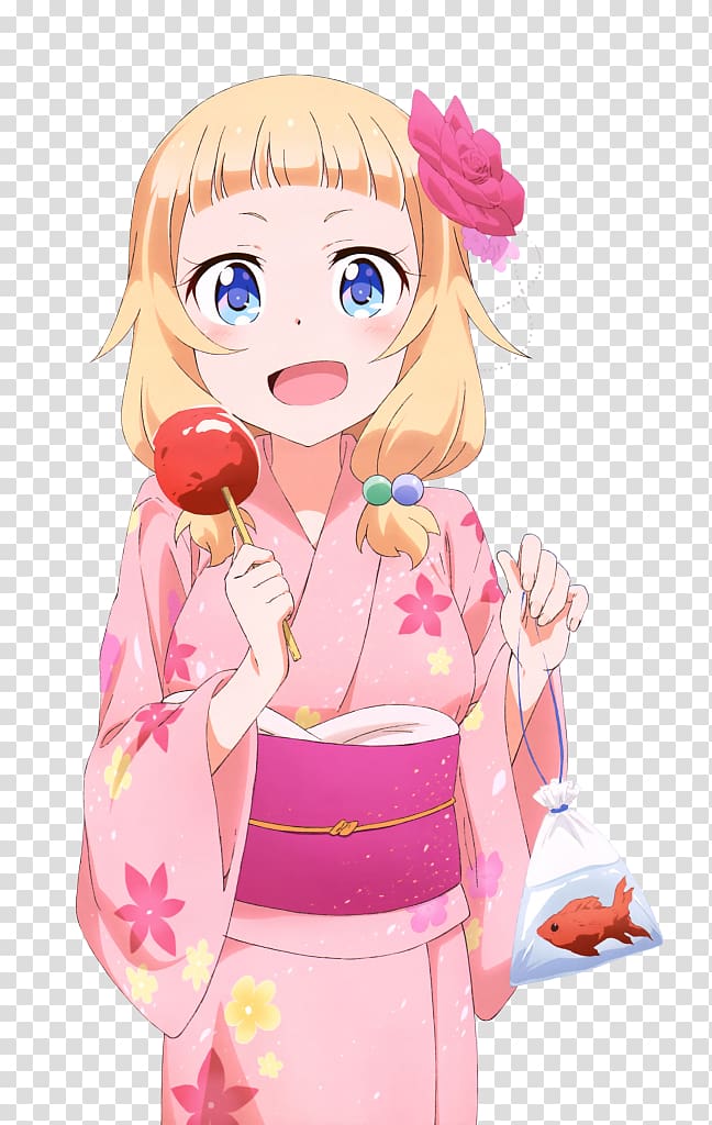 New Game! Anime Apple iPhone 7 Plus Apple iPhone 8 Plus, Anime transparent background PNG clipart