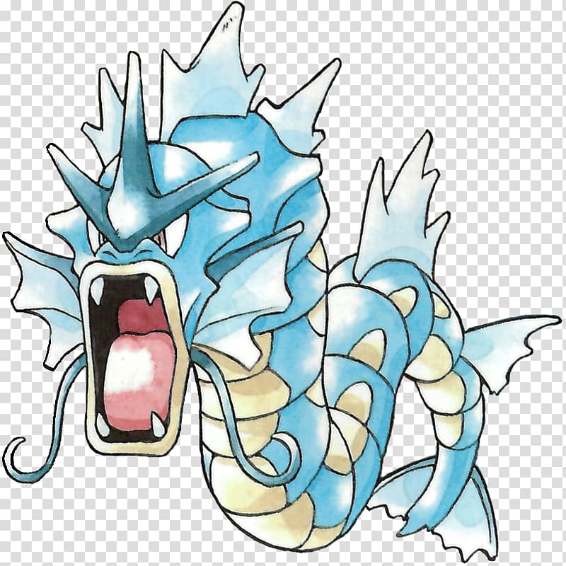 Pokémon Red and Blue Pokémon X and Y Pokémon Black 2 and White 2 Gyarados, gyarados transparent background PNG clipart