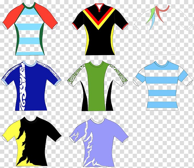 Cycling jersey T-shirt Sportswear, T-shirt transparent background PNG clipart