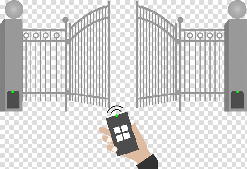 Electric gates Home Automation Kits Door, gate transparent background PNG clipart