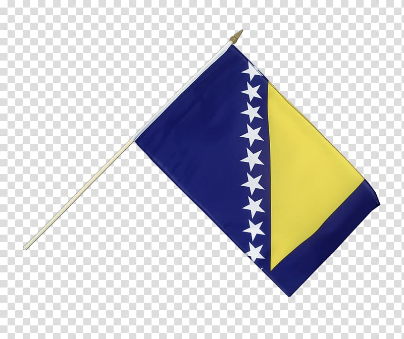 Flag of Bosnia and Herzegovina Fahne Bosnian, Flag transparent background PNG clipart