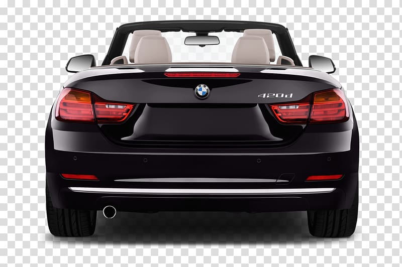 Car 2015 BMW 4 Series Luxury vehicle Convertible, gran turismo transparent background PNG clipart
