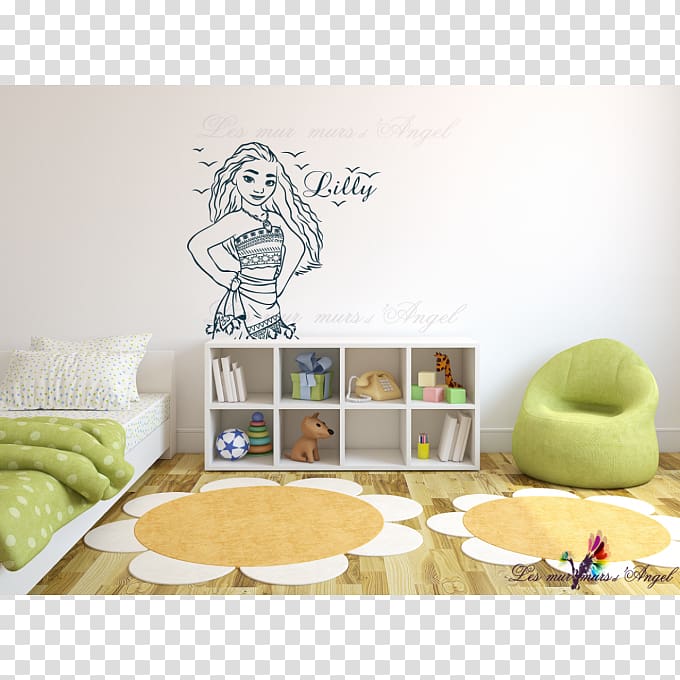 Wall decal Phonograph record Vinyl group Sticker, Vaiana transparent background PNG clipart