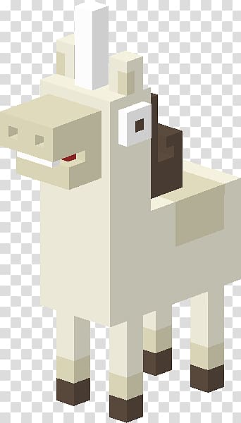 gray box horse digit , Crossy Road Unicorn transparent background PNG clipart