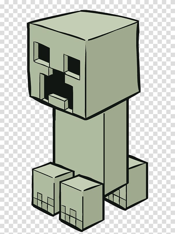 Minecraft Drawing Animation Creeper Cartoon, creeper minecraft transparent background PNG clipart