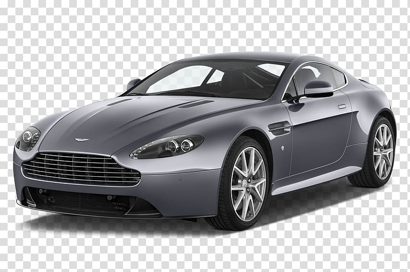 Grey Aston Martin transparent background PNG clipart