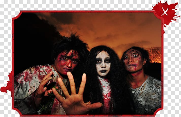 Lotte World Everland Korean Folk Village Horror fiction Ghost, Horror Night transparent background PNG clipart