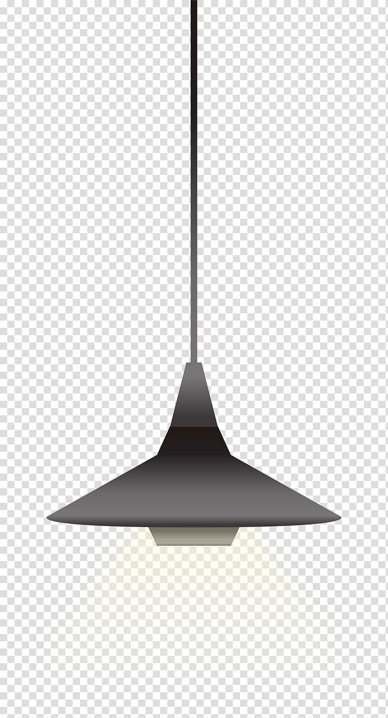 Triangle Pattern, Hand drawn gray pendant lamp bulb transparent background PNG clipart