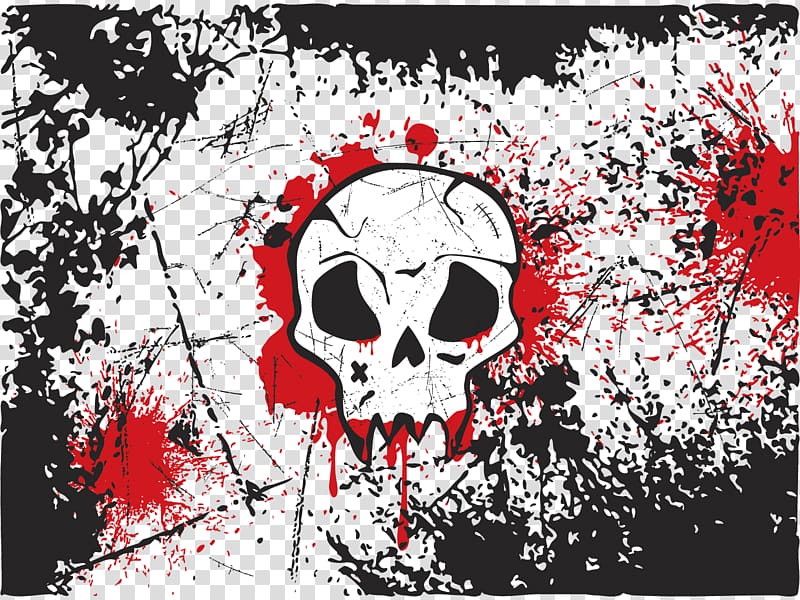 Skull , Skull Graffiti transparent background PNG clipart