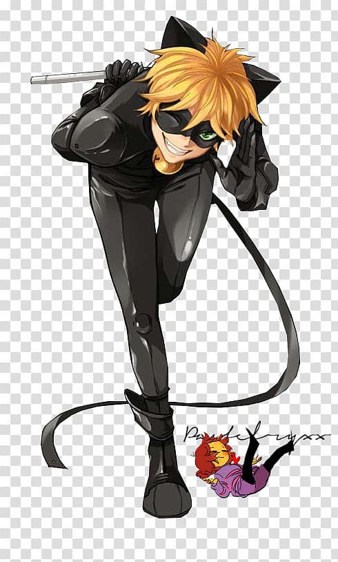 Adrien Agreste Black cat Marinette Anime, Body Swap transparent background PNG clipart
