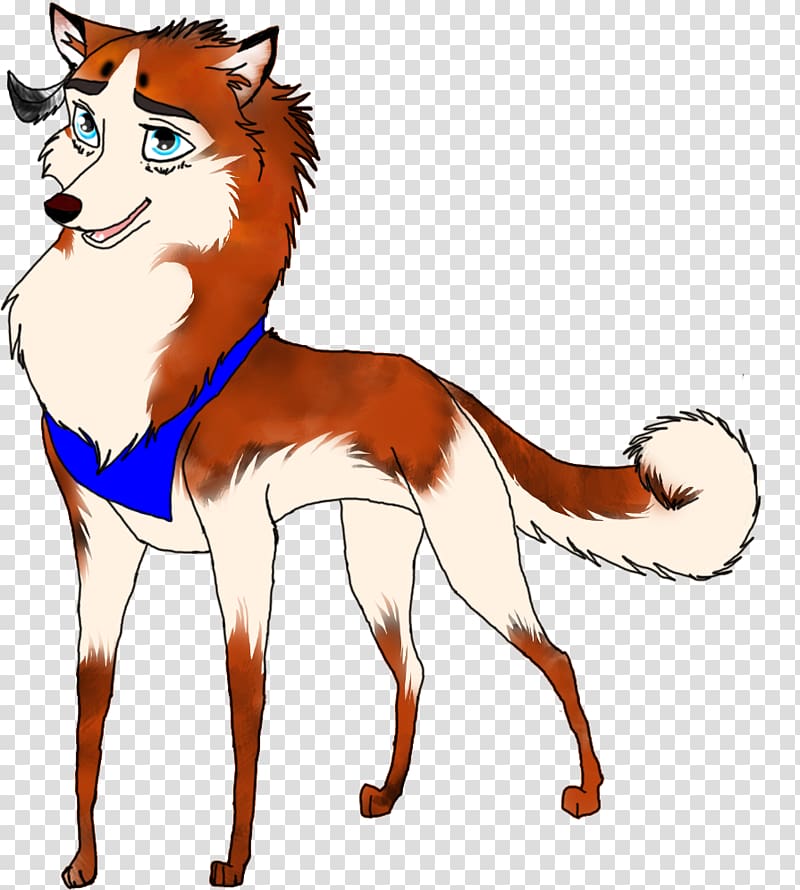 Dog Red fox Balto Character, Dog transparent background PNG clipart