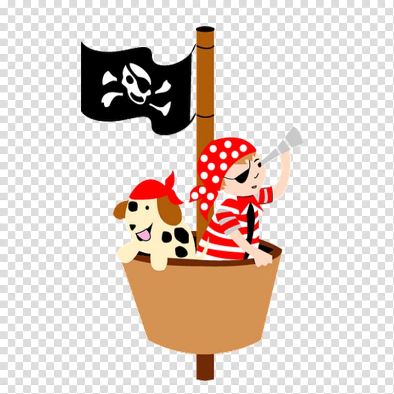 Piracy Child , Pirate kids transparent background PNG clipart