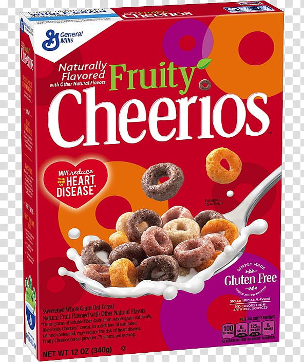 Breakfast cereal General Mills Fruity Cheerios Honey Nut Cheerios, breakfast transparent background PNG clipart