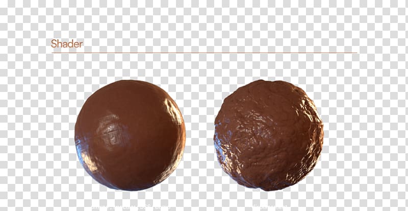 Chocolate balls Chocolate truffle Shader Rendering, others transparent background PNG clipart