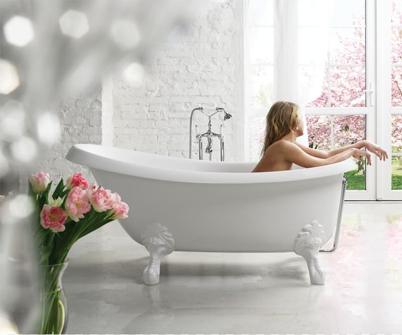 Hot tub Slipper Bathtub Bathroom Solid surface, bathtub transparent background PNG clipart