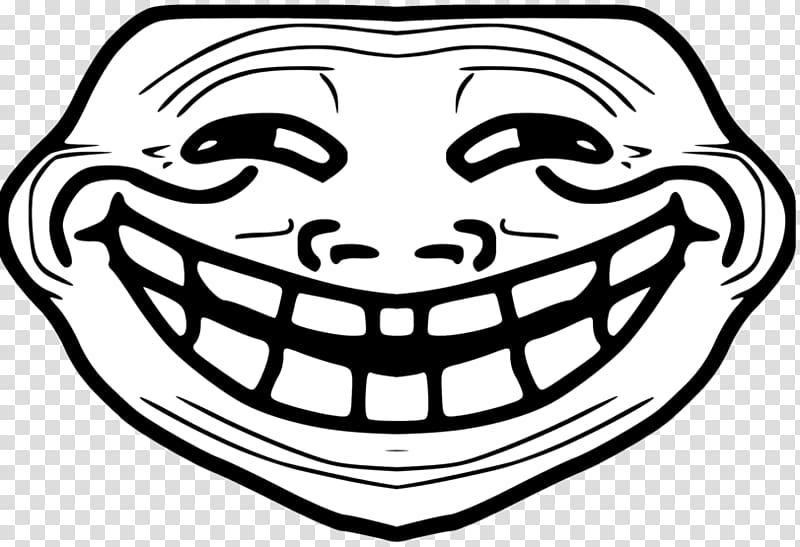 Trollface Internet troll Rage comic Homestuck, others transparent background PNG clipart