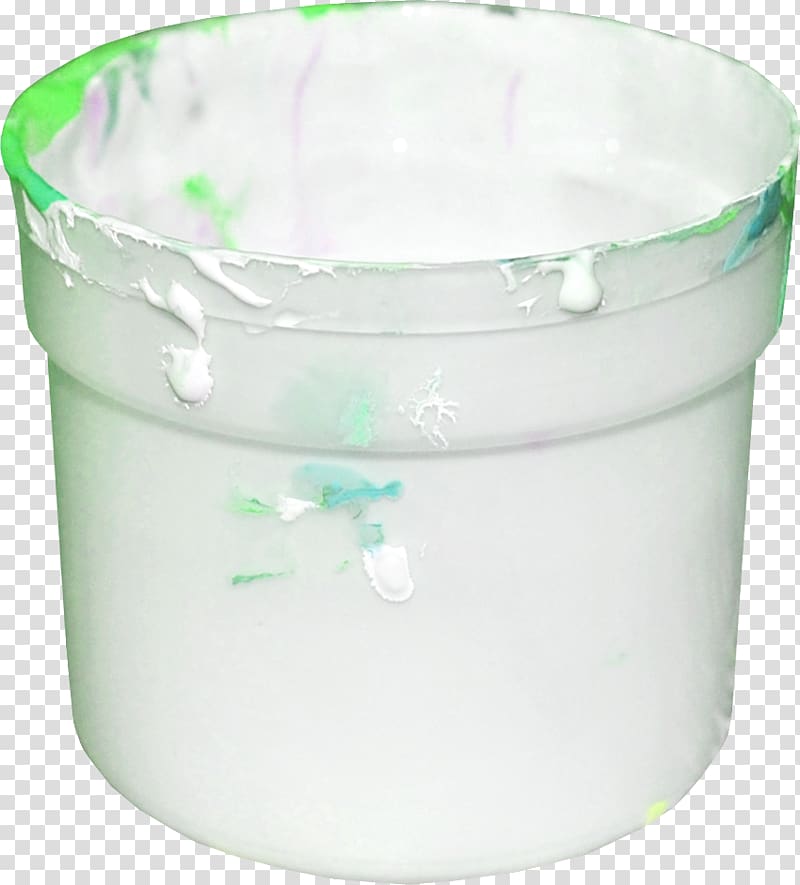 White Painting (Three Panel) Ink Pigment, Beautiful white paint bucket transparent background PNG clipart