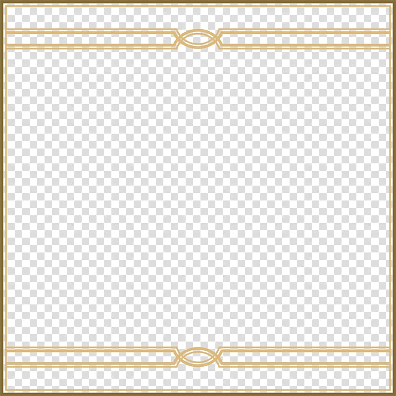 square brown and beige border, Gold Copyright, Golden frame background transparent background PNG clipart